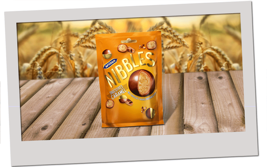 McVitie's Digestive Nibbles Caramel 120g
