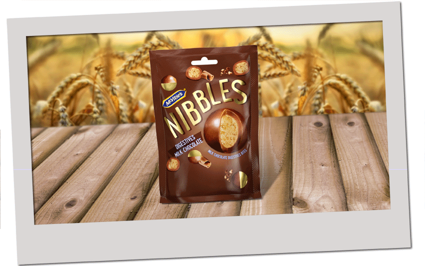 McVitie's Digestive Nibbles Milk Chocolate 120g McVitie's Digestive Nibbles Milk Chocolate 120g