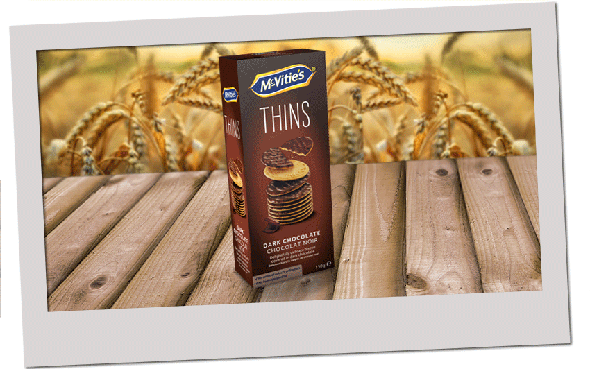 McVitie’s Digestive Thins Dark Chocolate 150g