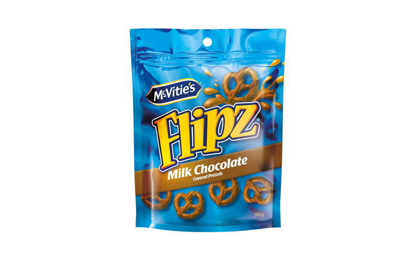 McVitie's Flipz milk chocolate 90g