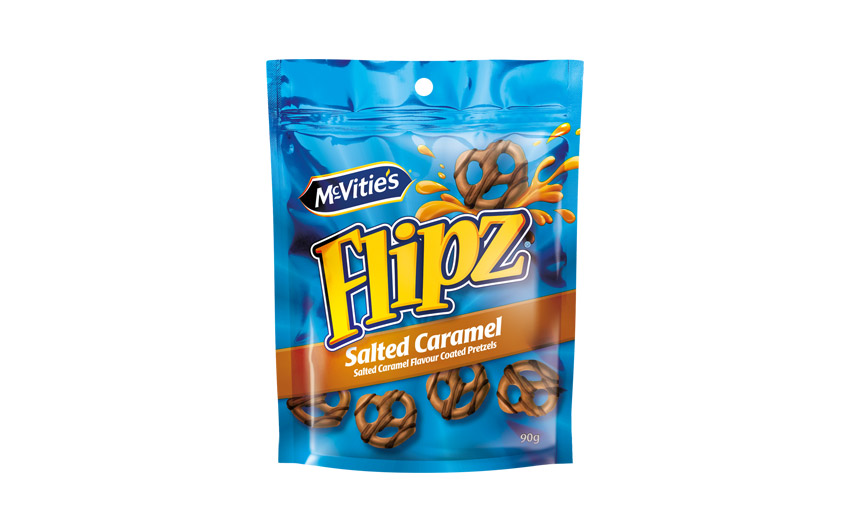 McVitie's Flipz salted caramel 90g